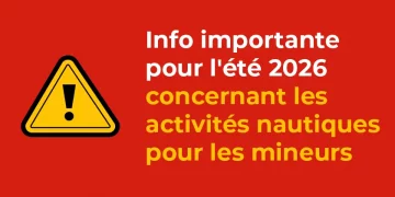 Info importante pour l’été 2026