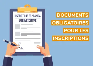 Les modalités d'inscriptions et les tarifications