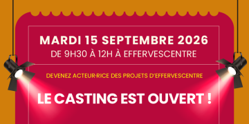 Prenez le premier rôle de bénévole à Effervescentre !